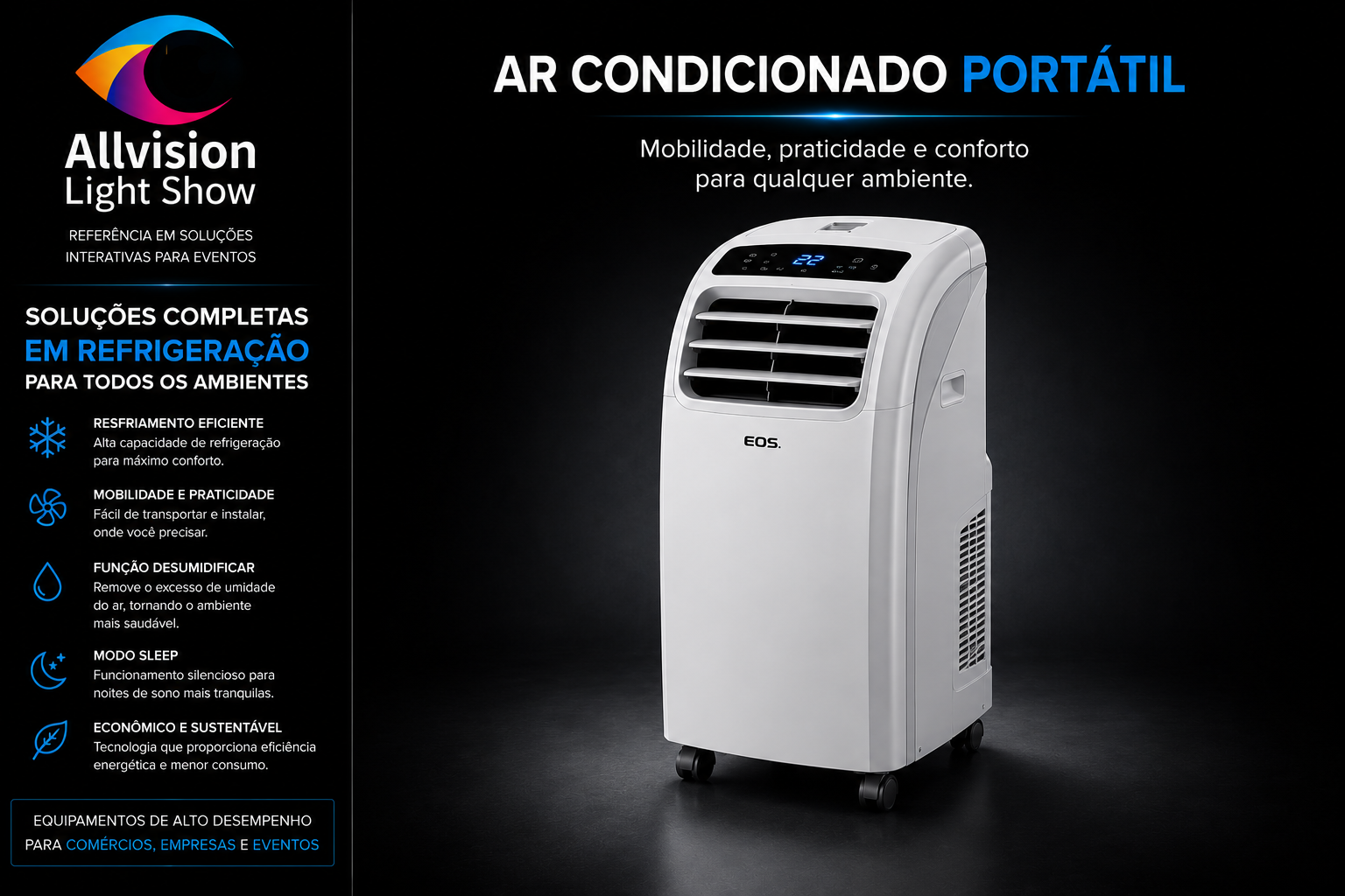 Locação de Ar-Condicionado e Climatização para Eventos em Belém do Pará 2026