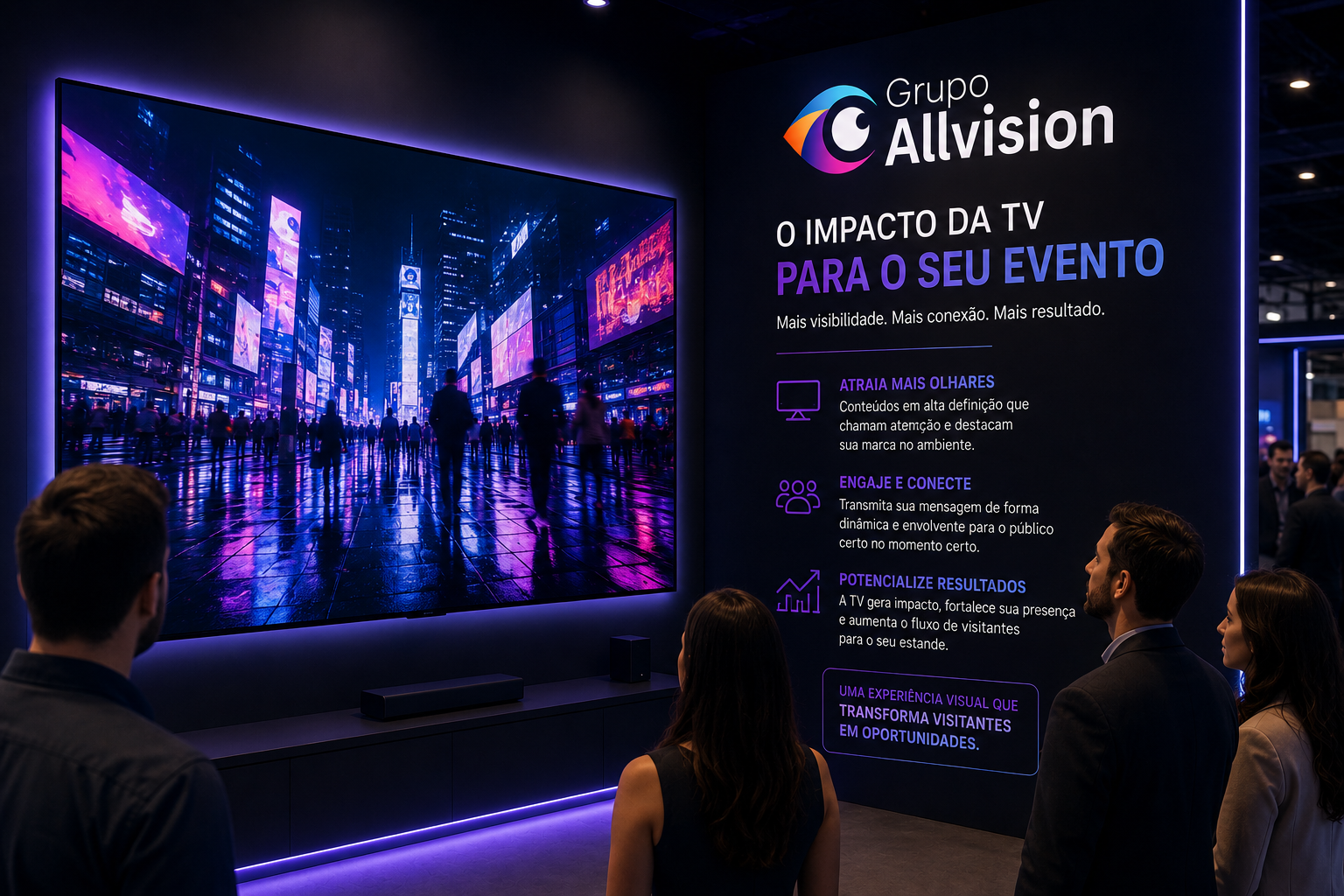 Aluguel de Painel de LED Indoor e Outdoor, Totem Interativo, Totem para Credenciamento, TVs de Grande Formato, Projetor e Oculus VR para a Feira do Açaí em Belém do Pará e Bragança