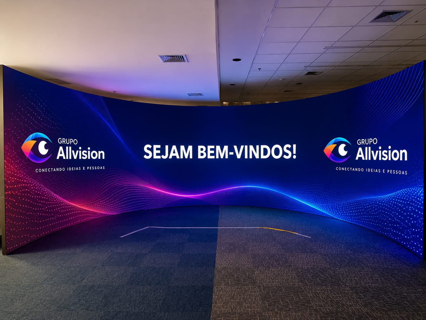 Aluguel de Painel de LED Indoor e Outdoor, Totem Interativo, Totem para Credenciamento, TVs de Grande Formato e Projetor para o Círio de Nazaré em Belém do Pará e Ananindeua