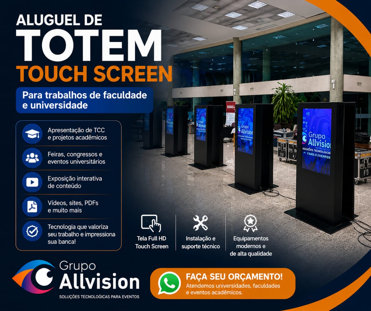 Aluguel de mesa interativo touch screen MESA INTERATIVA | Touch Screen EM Belém do Pará 2026