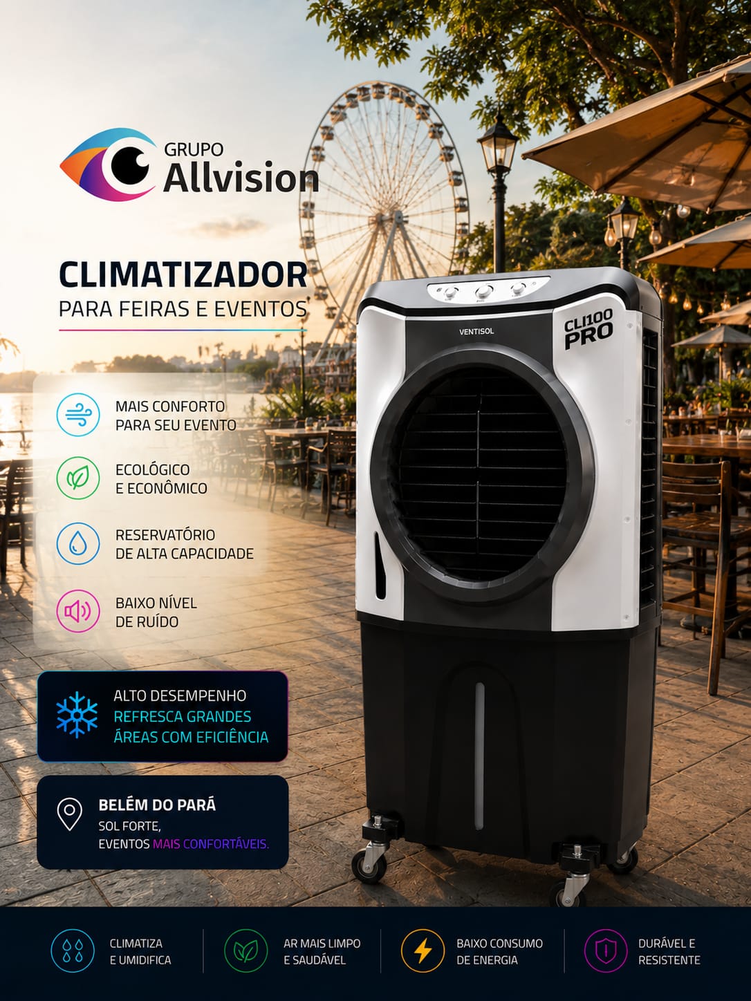 Locação de Climatizadores - Aluguel de climatizador no Belém - PA em 2026